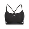 Aeroreact Low-Support 3 Stripes Sports-BH Damer-Sort