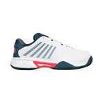 K-Swiss Tennissko K-Swiss Hypercourt Express 2 Grusbanesko Børn-Hvid