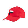 Max Baseball Cap-Rød,Hvid