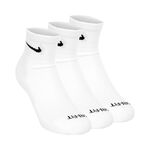 Nike Tøj Nike Everyday Plus Cushioned Tennissokker-Hvid