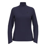 Odlo Tøj Odlo Essential 1/2 Zip Shirt, langærmet Damer - mørkeblå, 