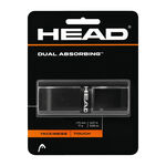 HEAD <b>b</b>asisgrebsbånd HEAD Dual Absorbing Pakke Med 1-Sort