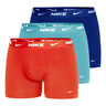 Dri-Fit Essential Micro Trunk Boksershorts Pakke med 3 Herrer - rød, turkis