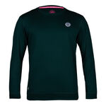BIDI BADU Tøj BIDI BADU Chaka Basic Crew Sweatshirt Herrer-Mørkegrøn