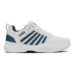 K-Swiss Tennissko K-Swiss Court Express 2 Tæppesko Herrer-Hvid,Petrol