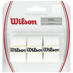 Wilson Overgrips Wilson Pro Overgrip Sensation Pakke Med 3-Hvid