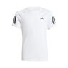 Club T-shirt Børn-Hvid,Sort