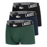 Cotton Stretch Trunk Boksershorts Pakke Med 3 Herrer-Mørkegrøn