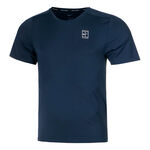 Nike Tennist&oslash;j Nike Court Dri-Fit Advantage T-shirt Herrer-M&oslash;rkebl&aring;,Hvid