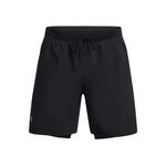 Under Armour Tøj Under Armour Launch 5 Inch 2-in-1 Shorts Herrer-Sort