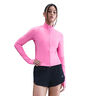 Swift Half-Zip Løbetrøje Damer-Pink,Sølv