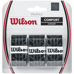 Wilson Overgrips Wilson Profile Overgrip Pakke Med 3-Sort