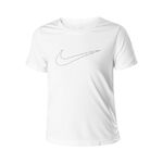 Nike Tøj Nike Dri-Fit One Graphic T-shirt Pige-Hvid,Sort