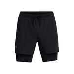 Under Armour T&oslash;j Under Armour Launch 5 Inch 2-in-1 L&oslash;beshorts Herrer-Sort