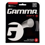 Gamma Gamma IO Soft Charcoal Strengesæt 12,2m-Grå