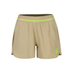 Quiet Please Tøj Quiet Please Wild Match 2in1 Shorts Damer-Beige,Neongrøn