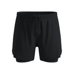 Odlo L&oslash;beshorts Odlo Zeroweight 5in 2in1 L&oslash;beshorts Herrer-sort