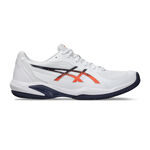 ASICS Tennissko ASICS Solution Swift FF 2 Grusbanesko Herrer-Hvid,Orange