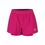 Quiet Please Tennist&oslash;j Quiet Please Create Rematch 2in1 Shorts Damer-Pink