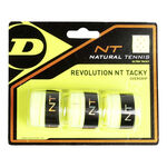 Dunlop Overgrips Dunlop  Revolution NT Tacky Pakke med 3 - gul
