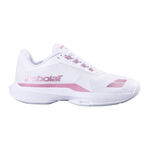 Babolat Tennissko Babolat JET TERE 2 CLY Grusbanesko Damer-hvid, pink