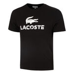 Lacoste Tøj Lacoste Urban Print T-shirt Herrer-Sort