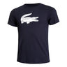 Core T-shirt Herrer - mørkeblå, hvid