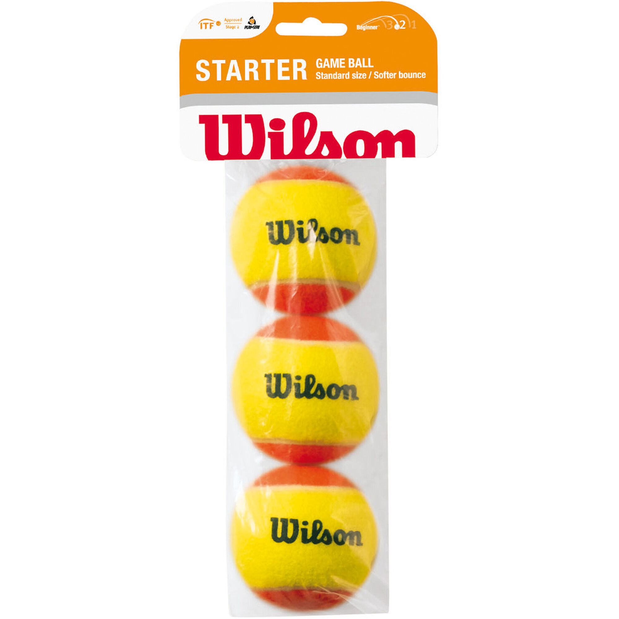 Wilson Starter Balls (Stage 2) Pose Med 3 køb online TennisPoint