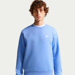Nike T&oslash;j Nike Club Crew Sweatshirt Herrer-lysebl&aring;
