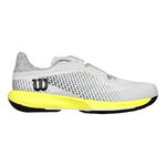 Wilson Tennissko Wilson Kaos Swift 1.5 Grusbanesko Herrer - lysegr&aring;, sort