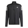 Own The Run Half Zip Långärmat Herrar - Svart