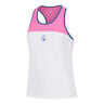 Racerback Tanktop Damer - pink, bl&aring;