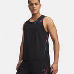 Under Armour L&oslash;betop Under Armour Velociti Elite Singlet L&oslash;betr&oslash;je Herrer-sort, pink