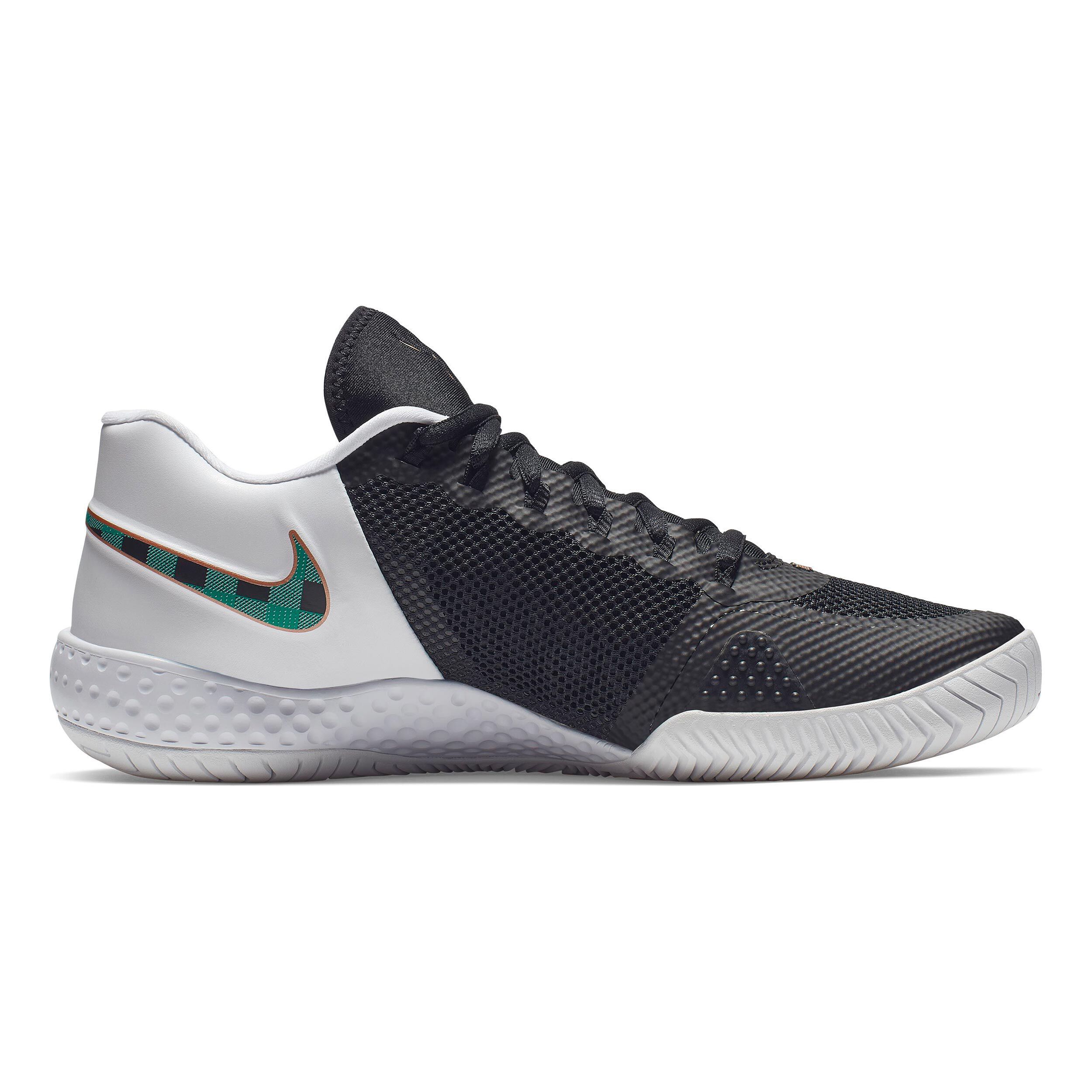 Nike Flare 2 HC Allcourt sko Damer Hvid, Sort køb online Nike Flare 2 HC Allcourt sko Damer Hvid, Sort køb online