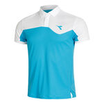 Diadora Tøj Diadora Court Polo Herrer-Blå,Hvid