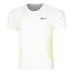 Nike Tøj Nike Court Dri-Fit Advantage Slam T-shirt Herrer-Hvid,Lime