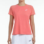 Bullpadel Tøj Bullpadel Dedale T-shirt Damer-Koral