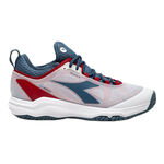 Diadora Tennissko Diadora Speed Blushield Fly 4 + Allcourt-sko Herrer-Hvid,Petrol