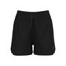 Zeroweight 3in 2in1 L&oslash;beshorts Damer - sort, 