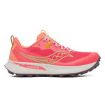 Saucony Løbesko Saucony Peregrine 15 Trailsko Damer-Koral,Orange