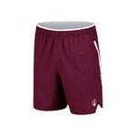Quiet Please Tøj Quiet Please Create Drop 7in Shorts Herrer-Vinrød,Hvid