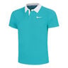 Court Dri-Fit Advantage Slam Polo Herrer-Turkis,Hvid