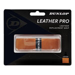Dunlop <b>b</b>asisgrebsbånd Dunlop Leather Pro Replacement Grip Pakke Med 1-Brun