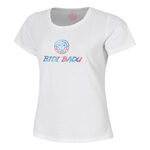 BIDI BADU T&oslash;j BIDI BADU Logo Chill T-shirt Damer-hvid