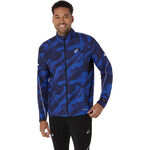 ASICS Tøj ASICS Road Lite-Show Packable Løbejakke Herrer-Sort,Mørkeblå