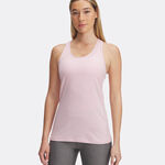 Under Armour T&oslash;j Under Armour Tech Racer Tanktop Damer-Rosa