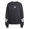 Future Icon 3Stripes Sweatshirt Damer-Sort,Hvid