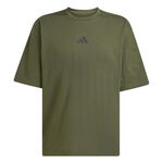 adidas Tøj adidas Oversize T-shirt Herrer-mørkegrøn