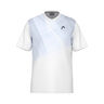 Topspin T-shirt Drenge-Hvid,Mørkeblå