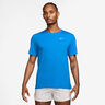 Dri-Fit UV Miler Løbetrøje Herrer - blå, sølv